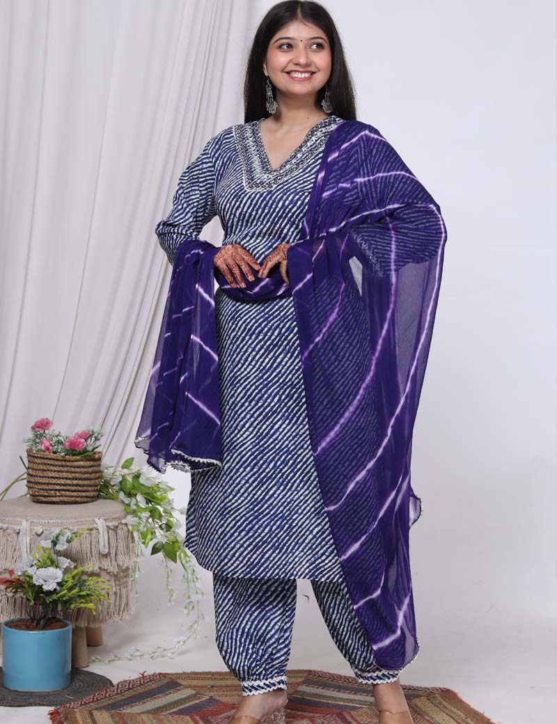 printed kurta and pant