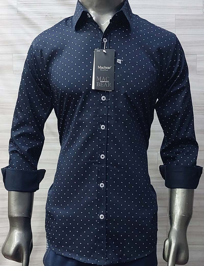 Dotted Full Sleeves Shirt