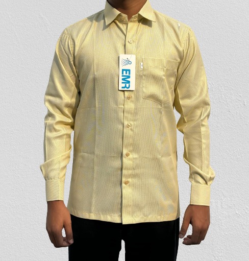 EMR FORMAL MEN SHIRT - Yellow